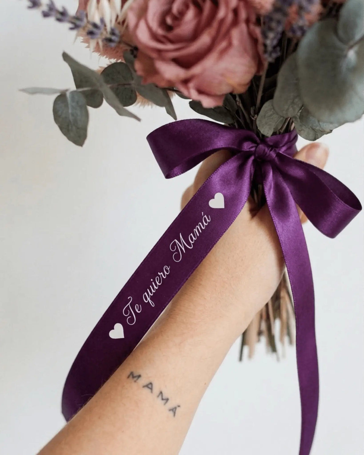 cinta personalizada para ramos 