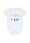 Body Bebé “Mis Abuelos son los Mejores del Mundo” | Regalo Original para Abuelos