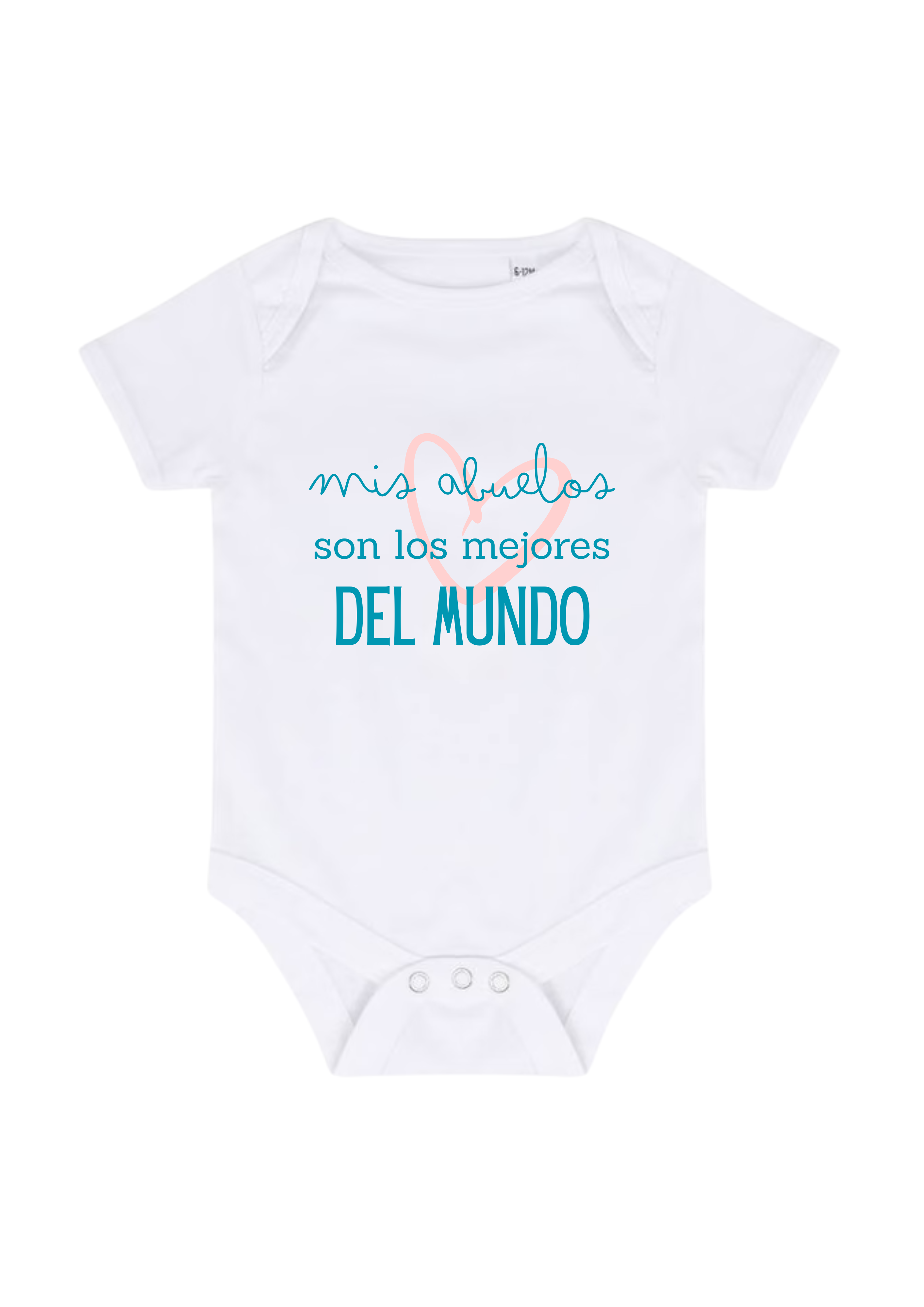 Body Bebé “Mis Abuelos son los Mejores del Mundo” | Regalo Original para Abuelos