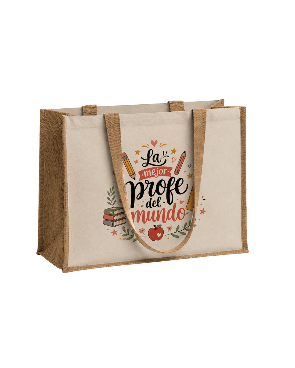 Bolso personalizado para profesoras - LA FLAMA ESTUDI | Bordados personalizados