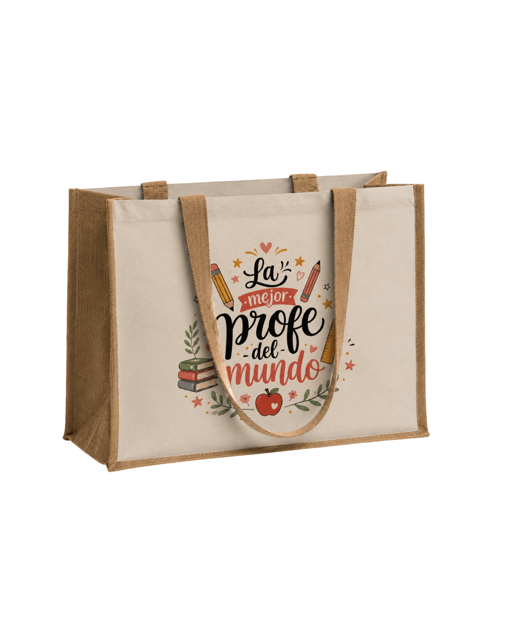 Bolso personalizado para profesoras - LA FLAMA ESTUDI | Bordados personalizados