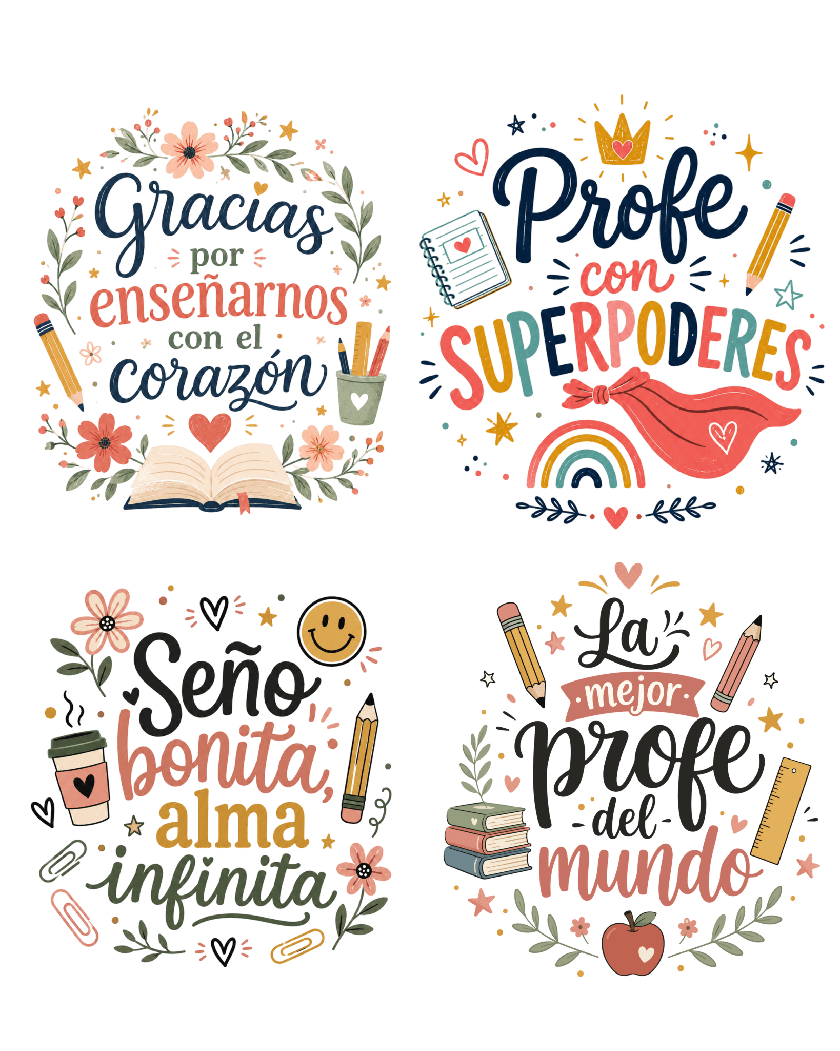 Bolso personalizado para profesoras - LA FLAMA ESTUDI | Bordados personalizados