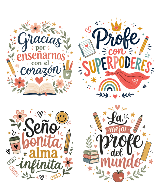 Bolso personalizado para profesoras - LA FLAMA ESTUDI | Bordados personalizados
