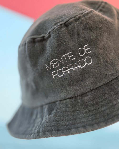 Bucket hat MENTE DE FORRADO CORAZÓN DE PUNKY - LA FLAMA ESTUDI | Bordados personalizados