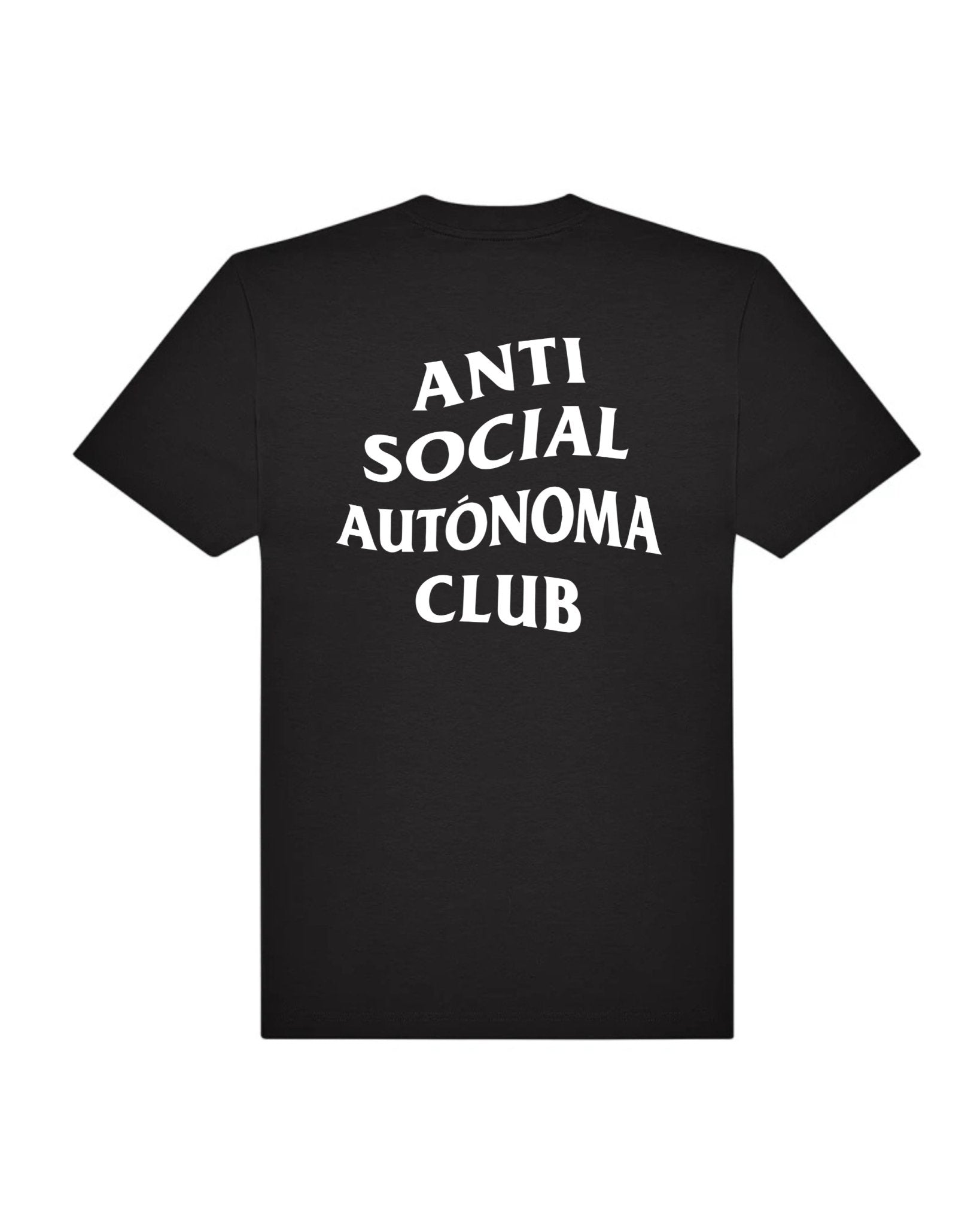 Camiseta “ANTI SOCIAL AUTÓNOMA CLUB” – Edición Limitada para valientes del freelance - LA FLAMA ESTUDI | Bordados personalizados