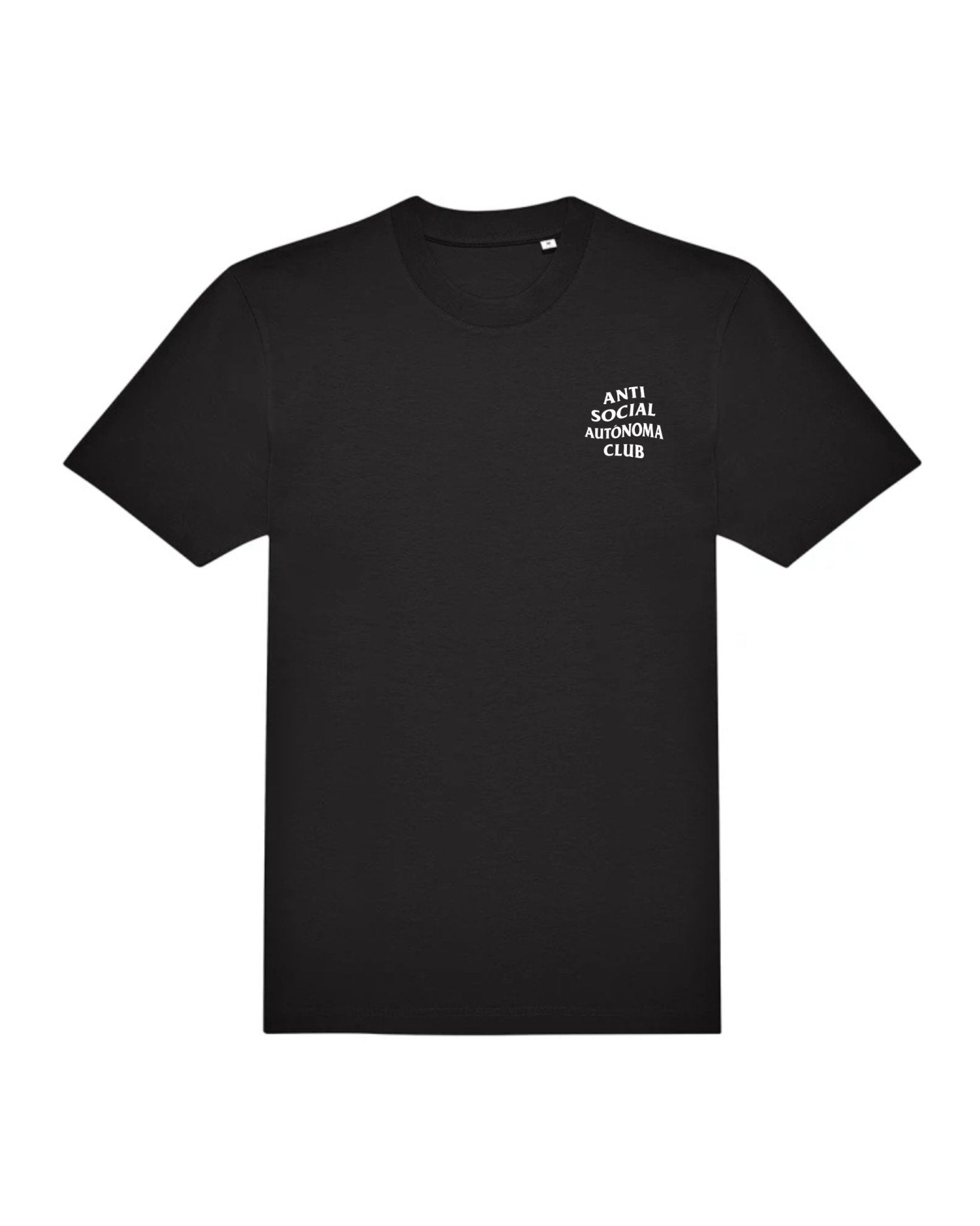 Camiseta “ANTI SOCIAL AUTÓNOMA CLUB” – Edición Limitada para valientes del freelance - LA FLAMA ESTUDI | Bordados personalizados