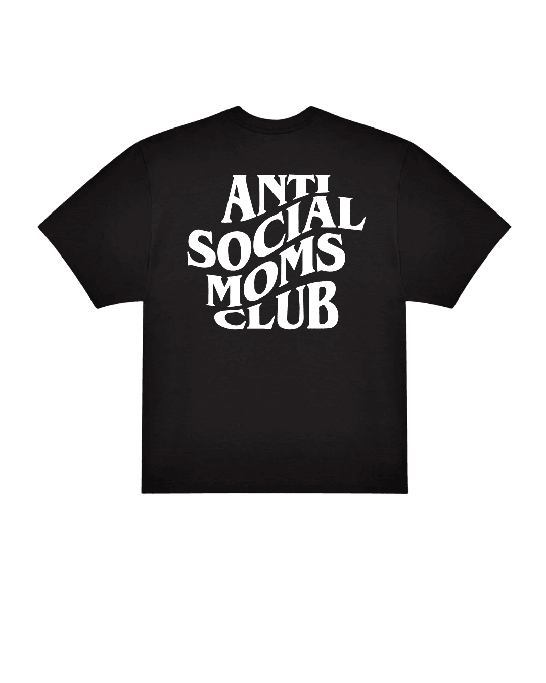 Camiseta Anti Social Moms Club - LA FLAMA ESTUDI | Bordados personalizados