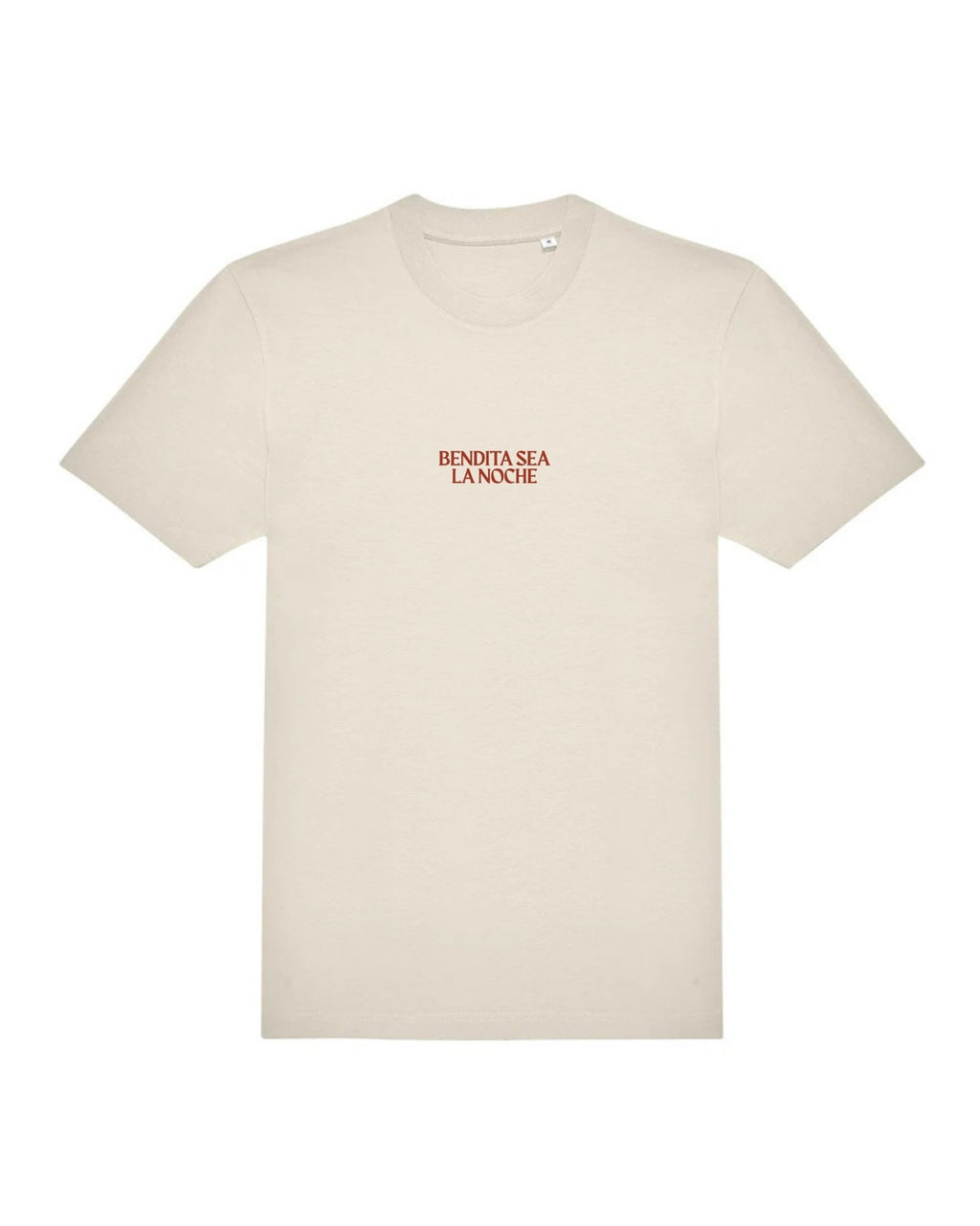 Camiseta Bendita sea la noche - LA FLAMA ESTUDI | Bordados personalizados