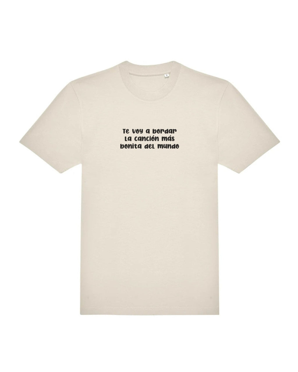 Camiseta Canción personalizada - LA FLAMA ESTUDI | Bordados personalizados