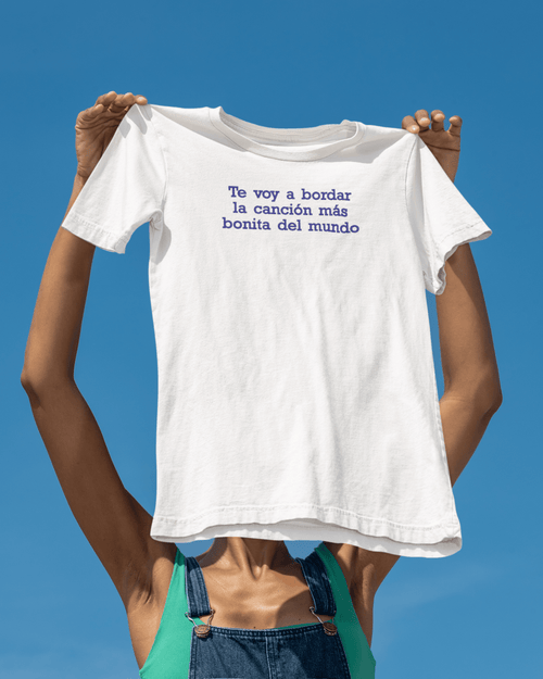 Camiseta Canción personalizada - LA FLAMA ESTUDI
