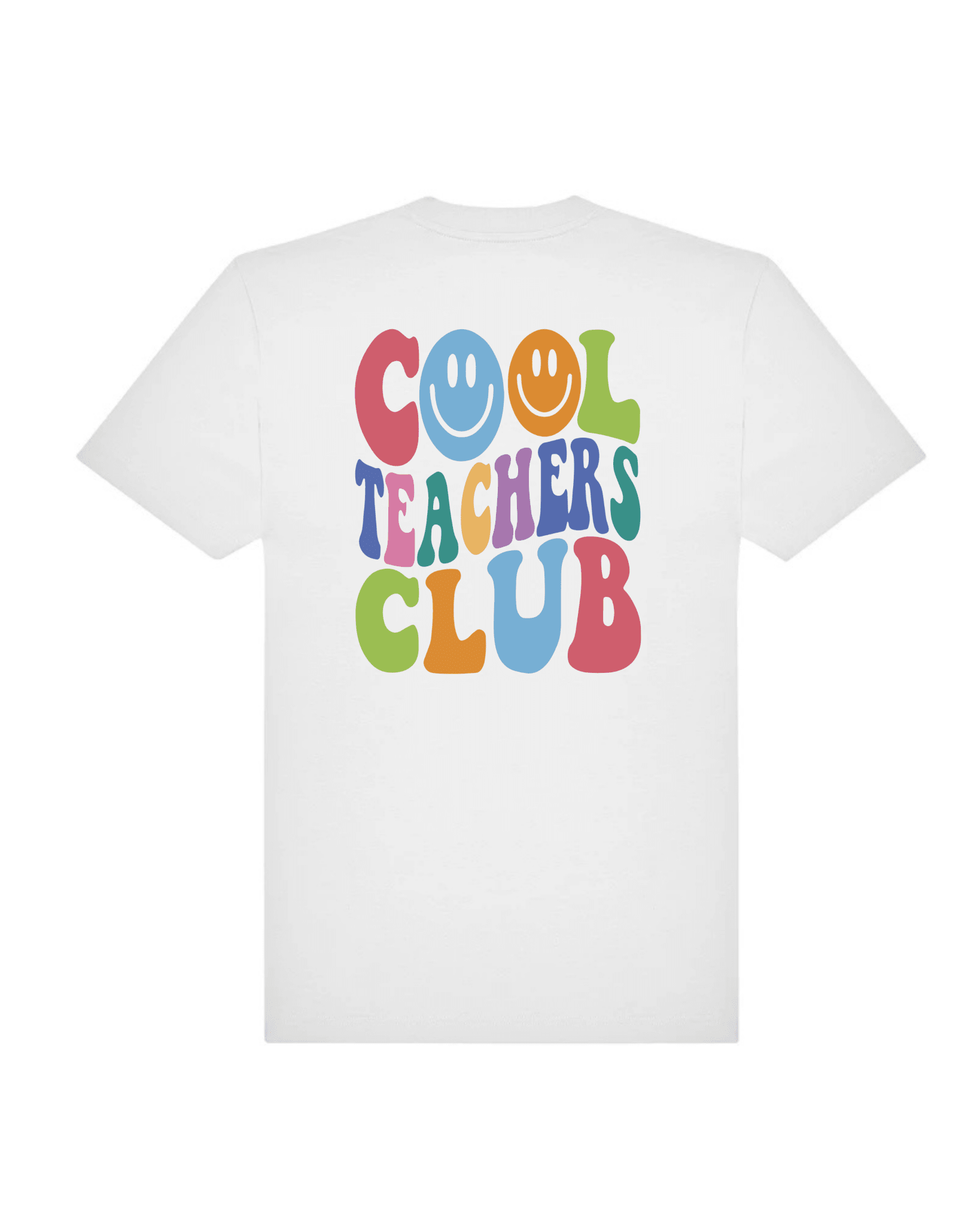 Camiseta Cool Teachers Club | Camiseta para profes con buen rollo - LA FLAMA ESTUDI | Bordados personalizados