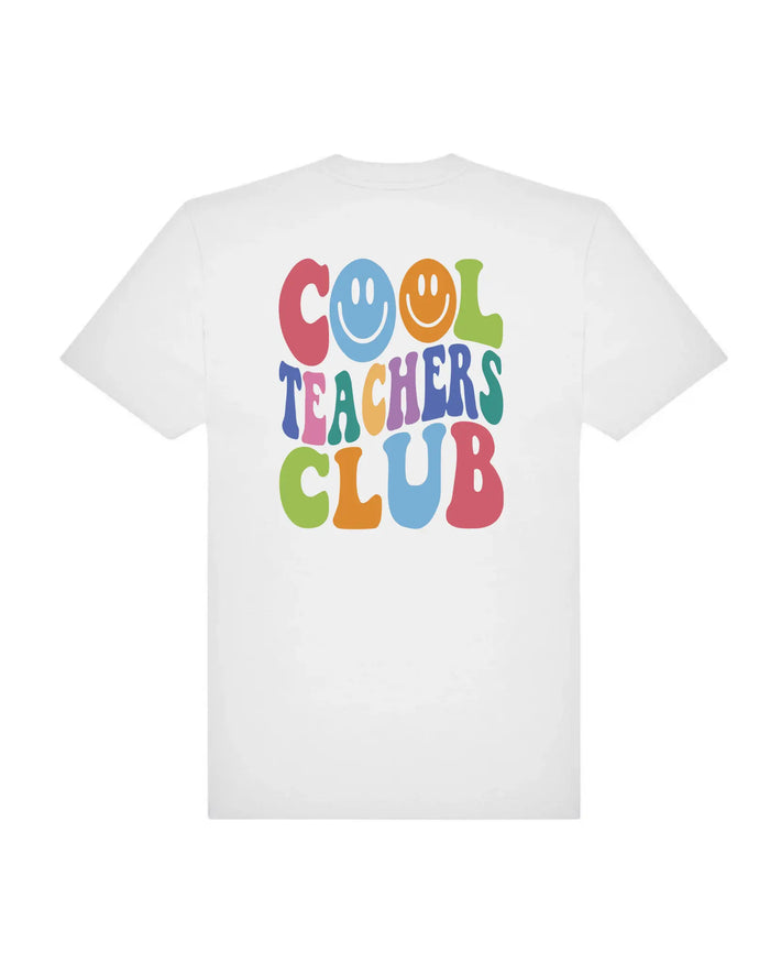 Camiseta Cool Teachers Club, vista frontal