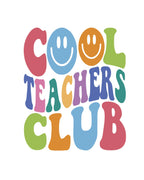 Camiseta Cool Teachers Club en color beige para profes