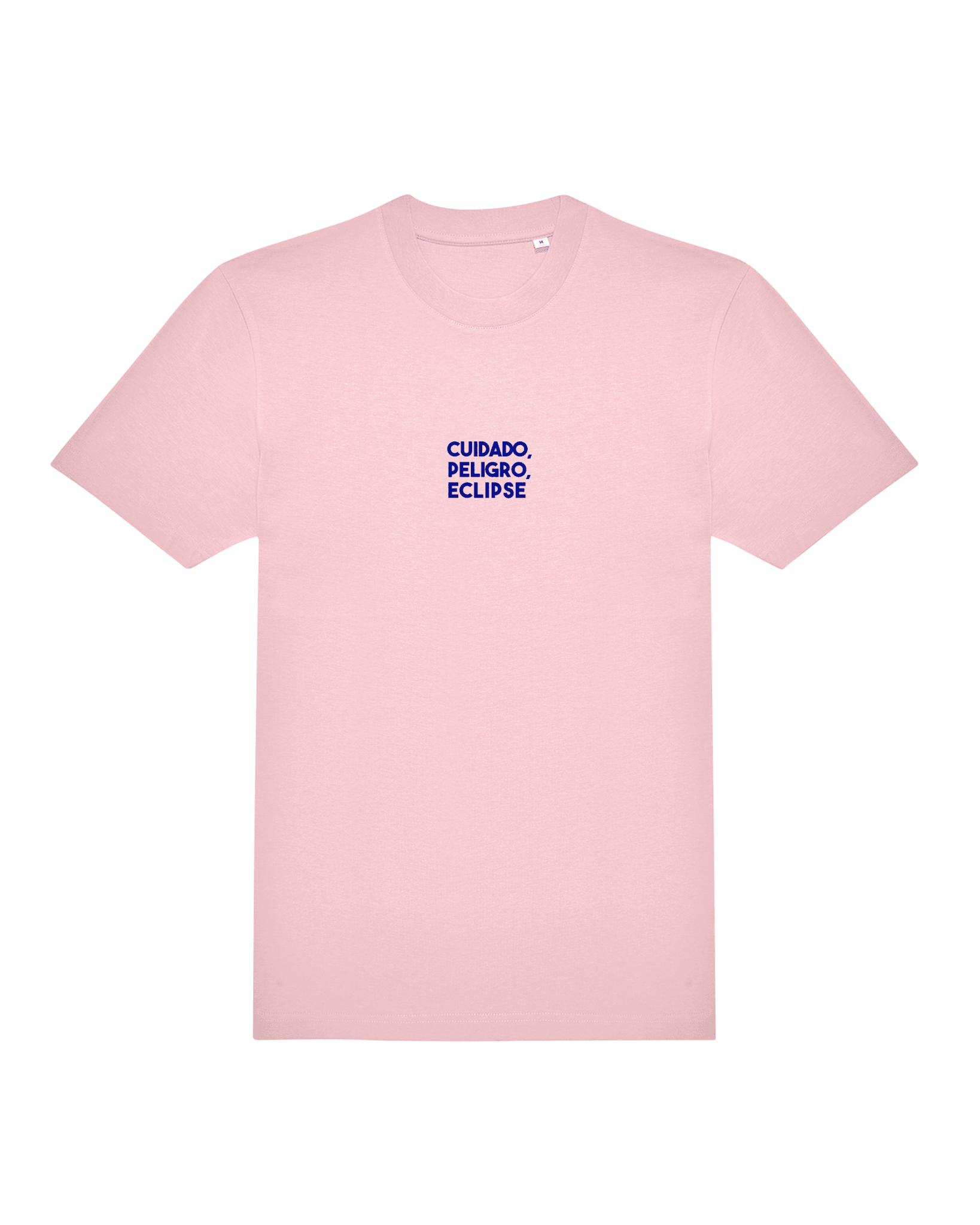 Camiseta Eclipse Solar 2026 – Cuidado, Peligro, Eclipse - LA FLAMA ESTUDI | Bordados personalizados