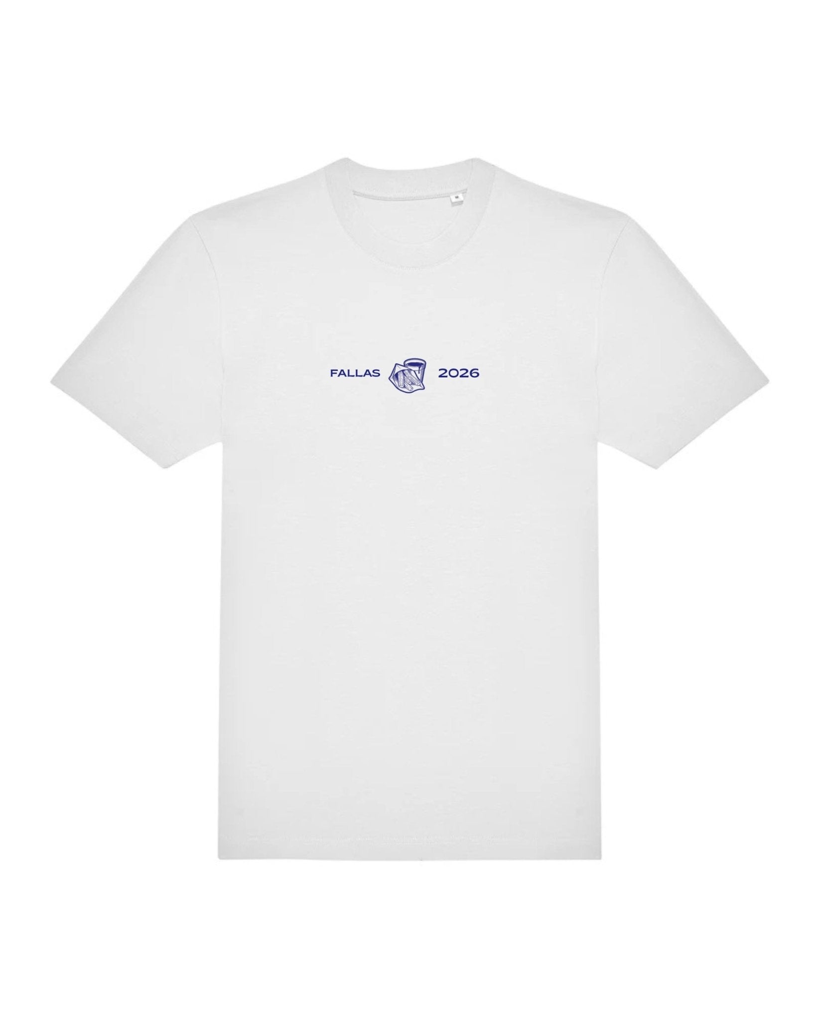 Camiseta Fallas 2026 - LA FLAMA ESTUDI | Bordados personalizados