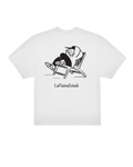 Camiseta "La Flama Relax" – Diseño Ilustrado Oficial | LA FLAMA ESTUDI - LA FLAMA ESTUDI | Bordados personalizados
