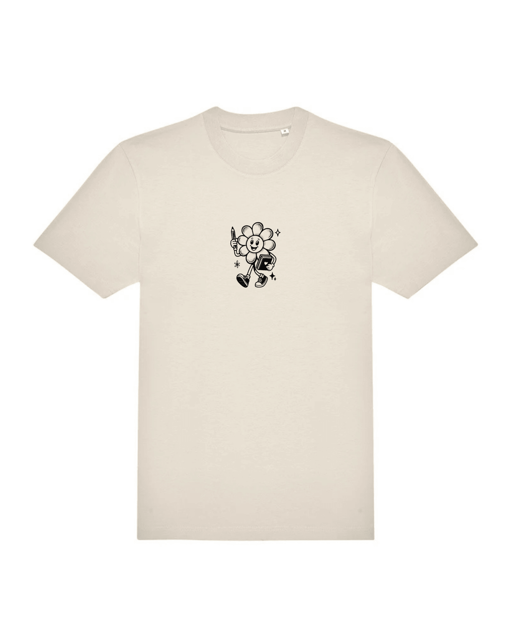 Camiseta "La Flor de la Vida" – Regalo Original y Especial para Profesores - LA FLAMA ESTUDI | Bordados personalizados