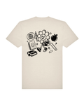 Camiseta "La Flor de la Vida" – Regalo Original y Especial para Profesores - LA FLAMA ESTUDI | Bordados personalizados