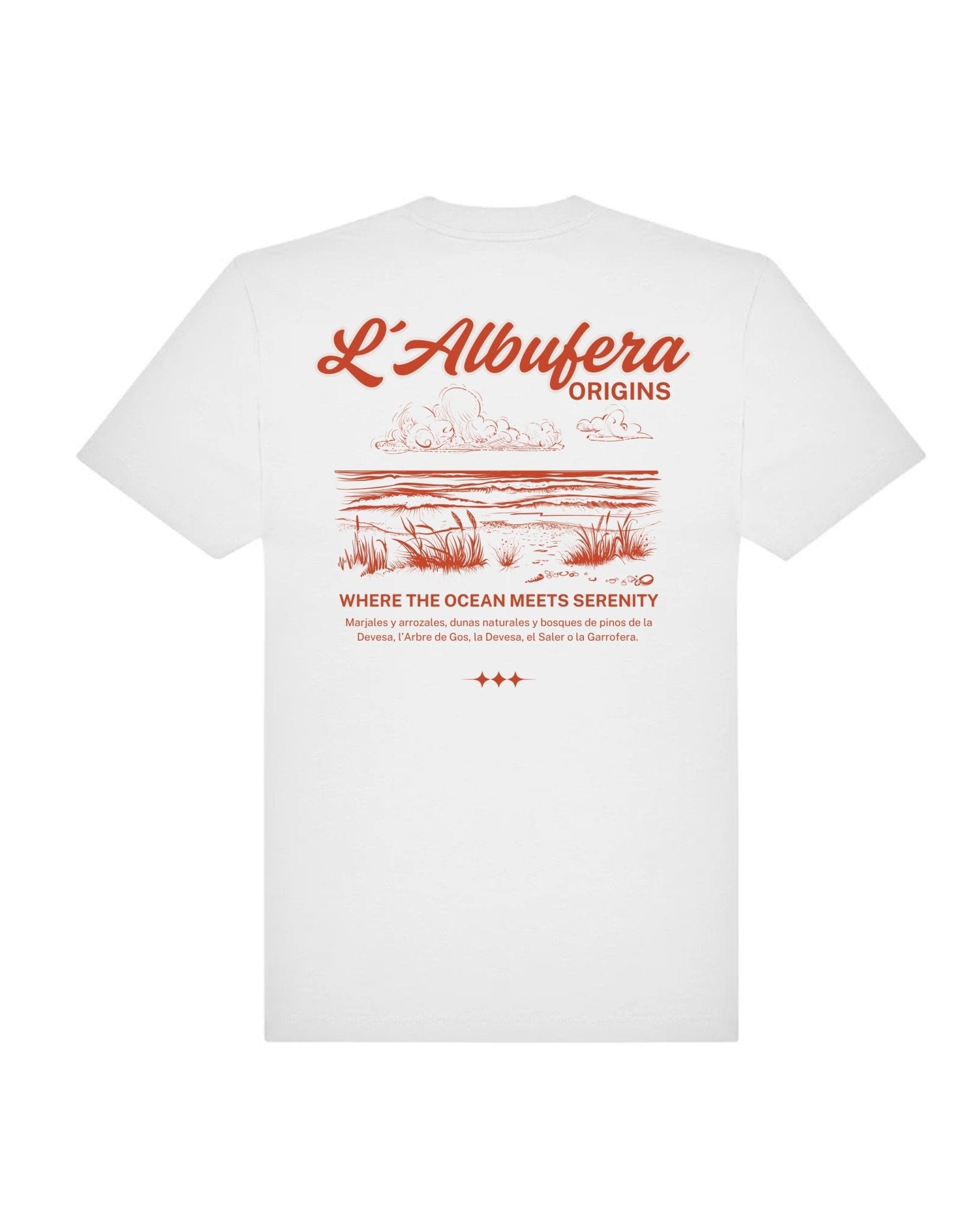 Camiseta “L’Albufera Origins” – Valencia Natural Heritage - LA FLAMA ESTUDI | Bordados personalizados