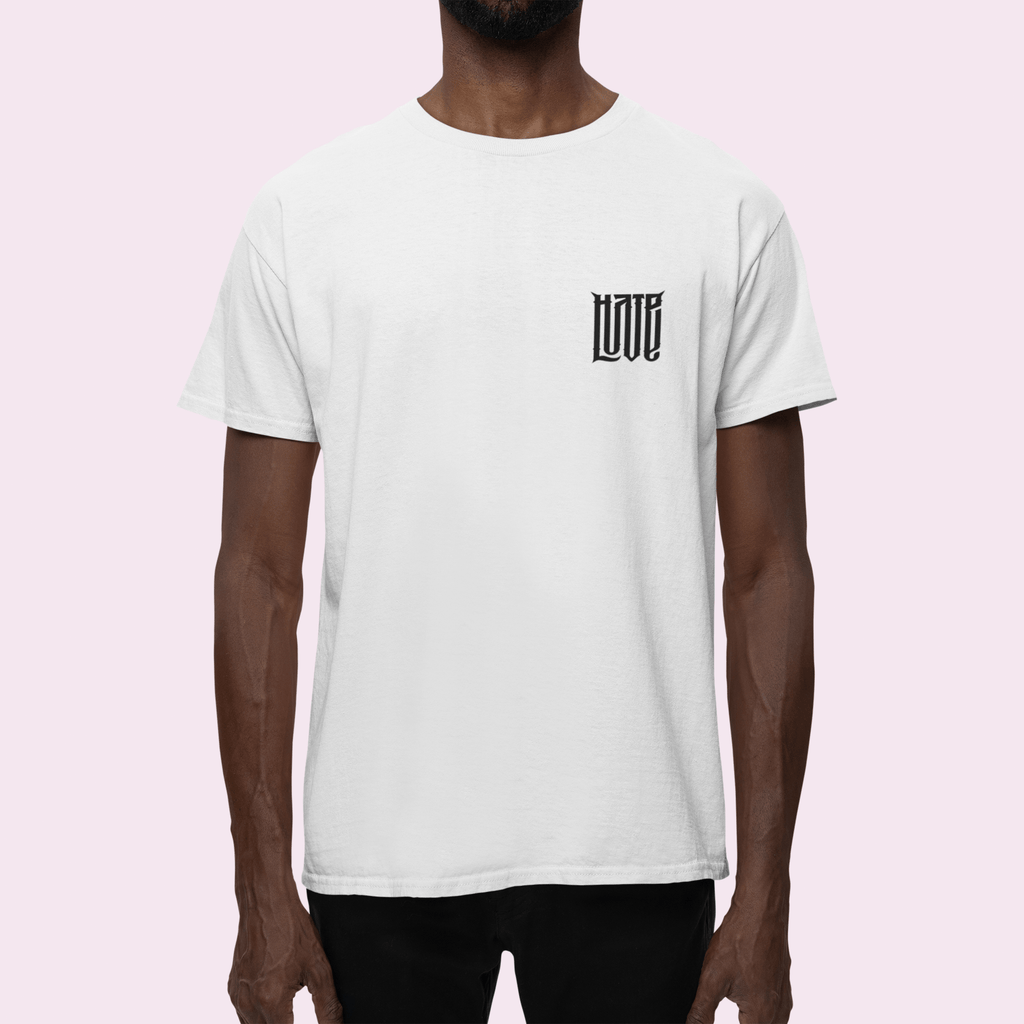 Camiseta LOVE - HATE - LA FLAMA ESTUDI