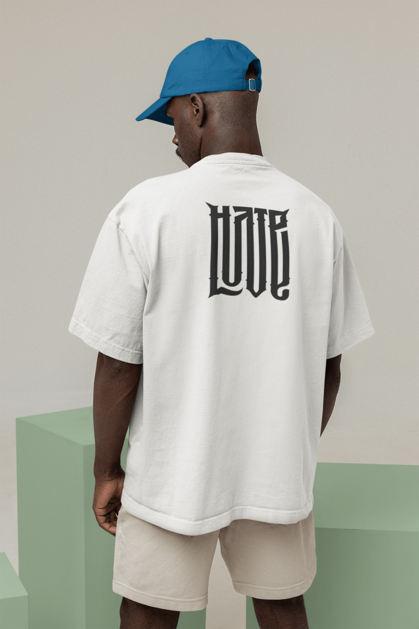 Camiseta LOVE - HATE - LA FLAMA ESTUDI