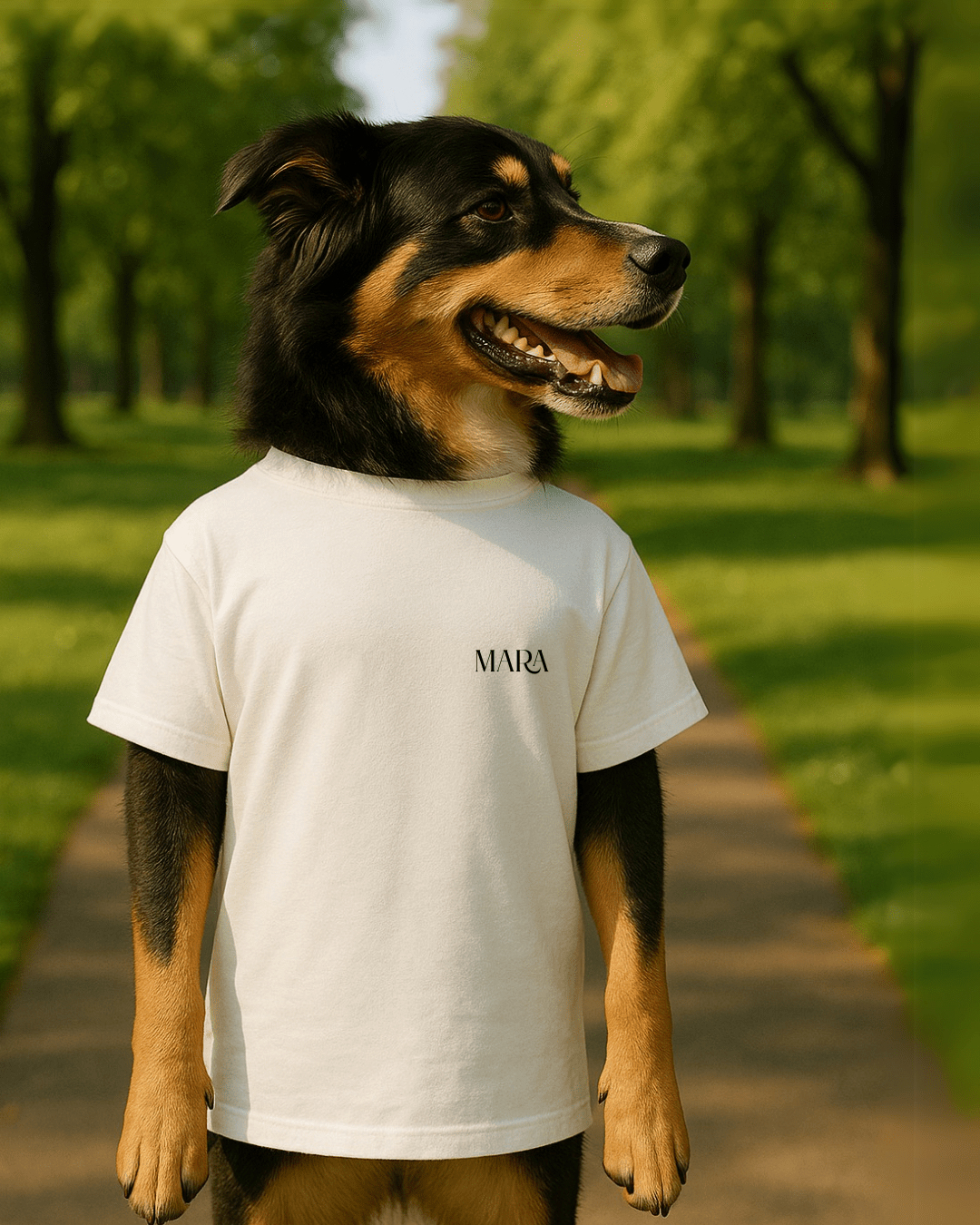 Camiseta personalizada con tu mascota - LA FLAMA ESTUDI