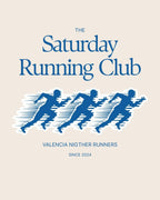 Camiseta para runners nocturnos de Valencia, estilo retro