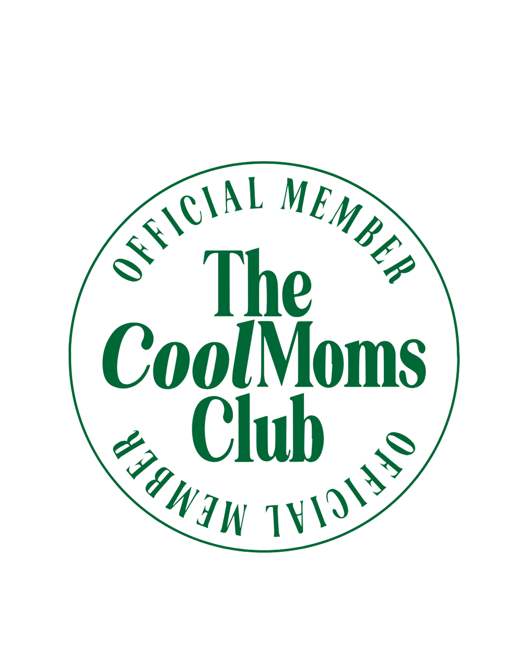 Camiseta "The CoolMoms Club" Official Member – Estilo Sporty & Retro - LA FLAMA ESTUDI | Bordados personalizados