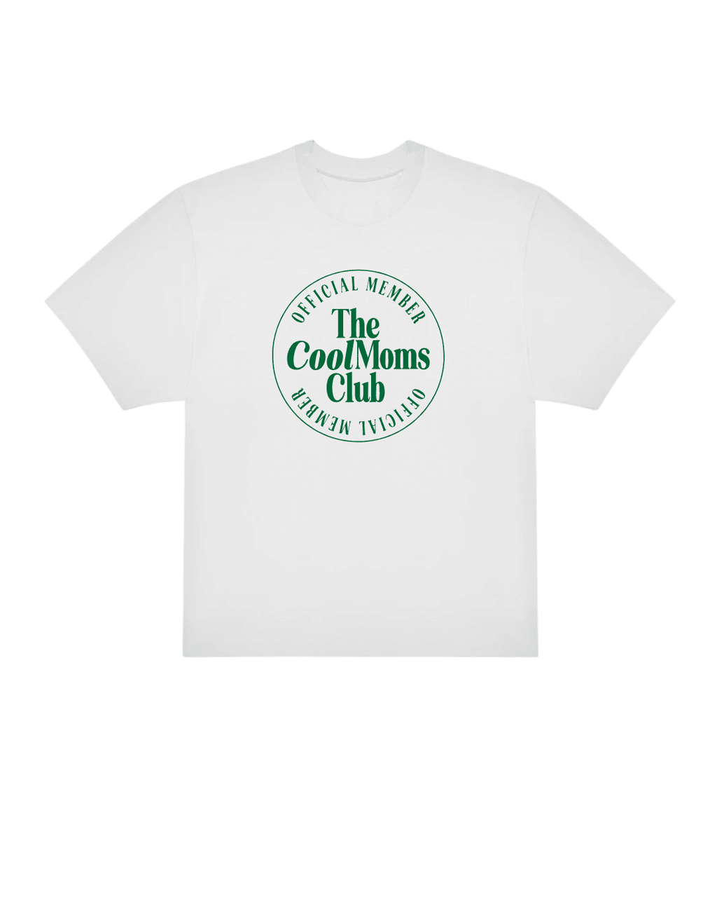 Camiseta "The CoolMoms Club" Official Member – Estilo Sporty & Retro - LA FLAMA ESTUDI | Bordados personalizados