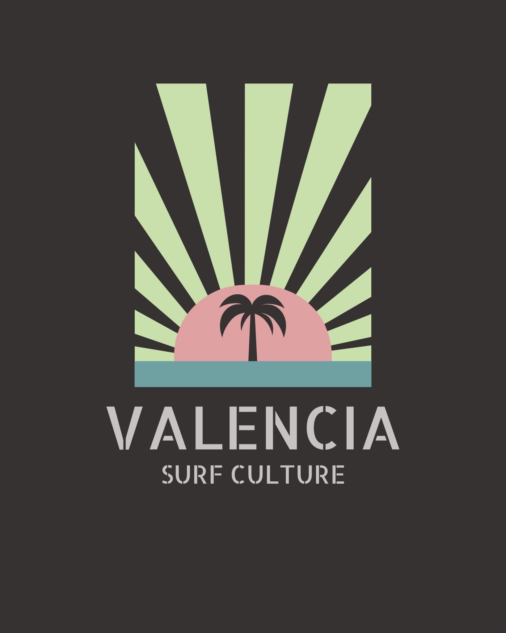 Camiseta “Valencia Surf Culture” – Edición Mediterráneo Wave - LA FLAMA ESTUDI | Bordados personalizados
