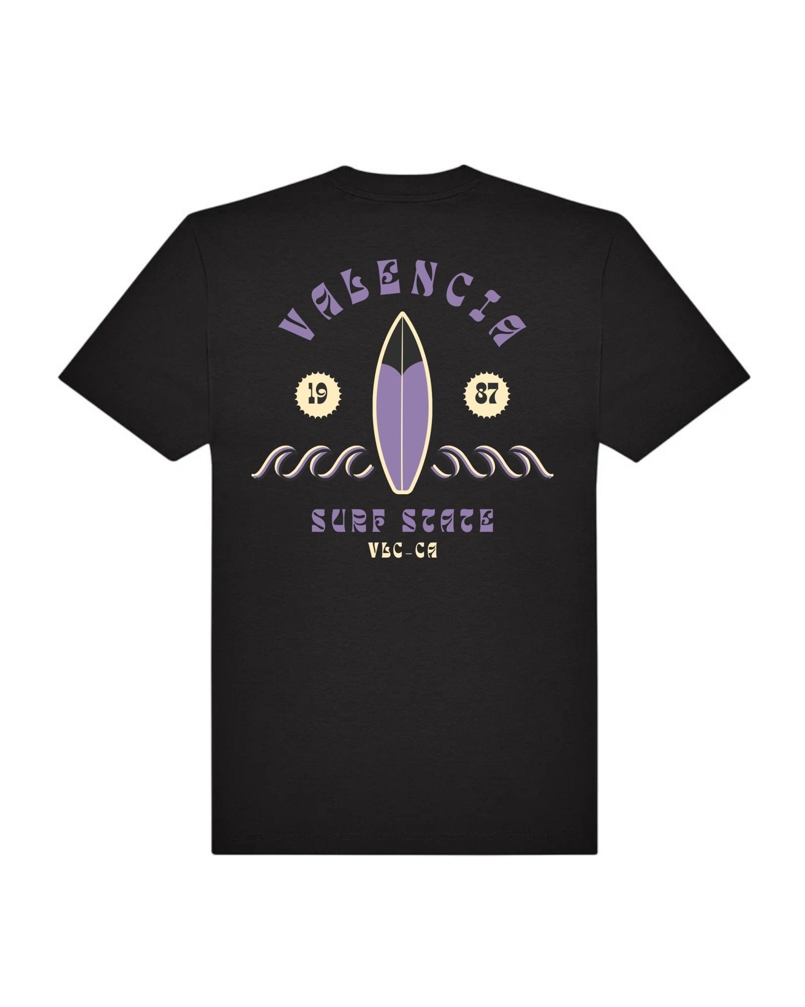 Camiseta “Valencia Surf State – VSC - CA” - LA FLAMA ESTUDI | Bordados personalizados