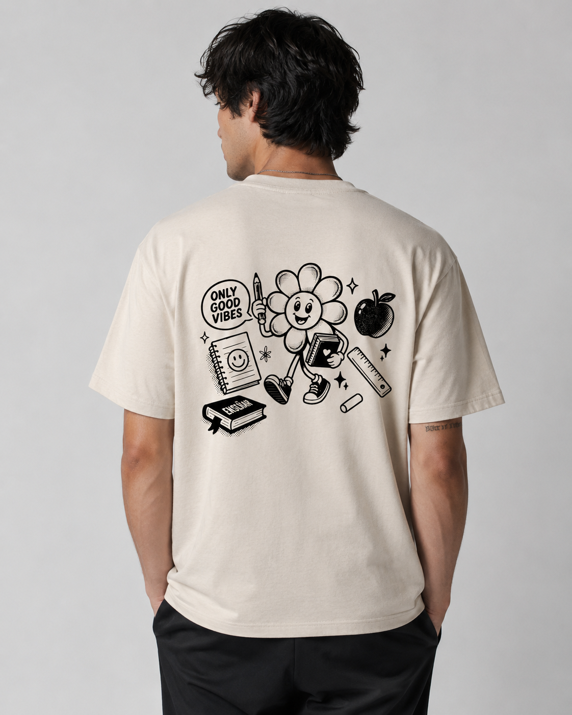 Camiseta "La Flor de la Vida" – Regalo Original y Especial para Profesores