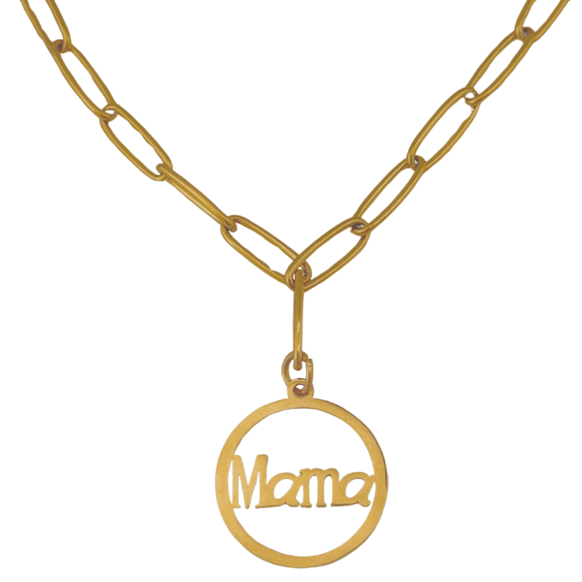 Collar Mama Círculo Relier - LA FLAMA ESTUDI | Bordados personalizados
