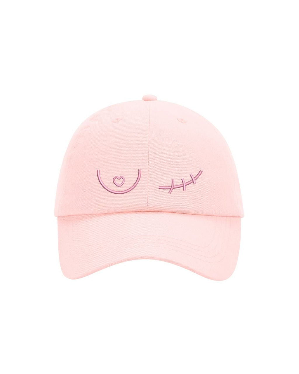 Gorra Rosa Solidaria contra el cáncer de mama - LA FLAMA ESTUDI | Bordados personalizados