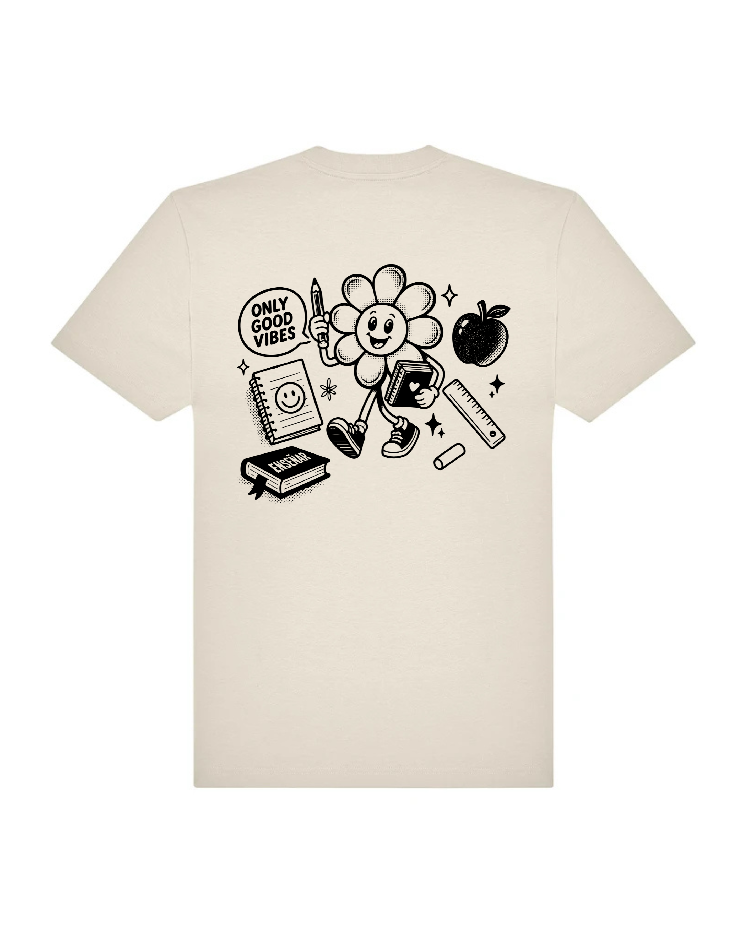 Camiseta "La Flor de la Vida" – Regalo Original y Especial para Profesores