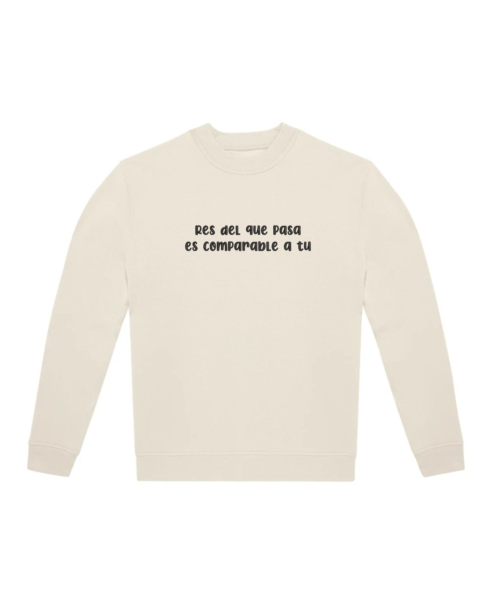Sudadera personalizada con la frase de tu canción favorita – Bordado exclusivo - LA FLAMA ESTUDI | Bordados personalizados