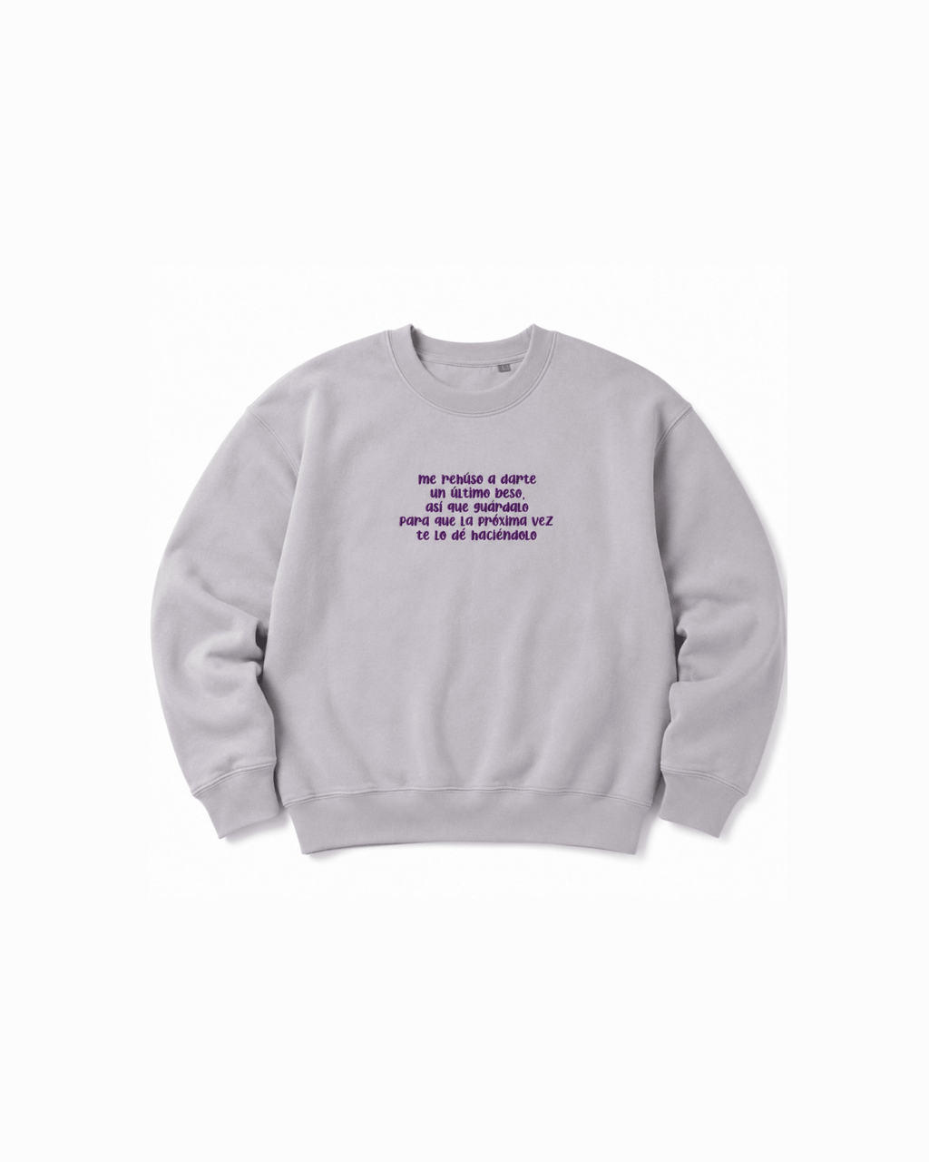 Sudadera personalizada con la frase de tu canción favorita – Bordado exclusivo - LA FLAMA ESTUDI | Bordados personalizados