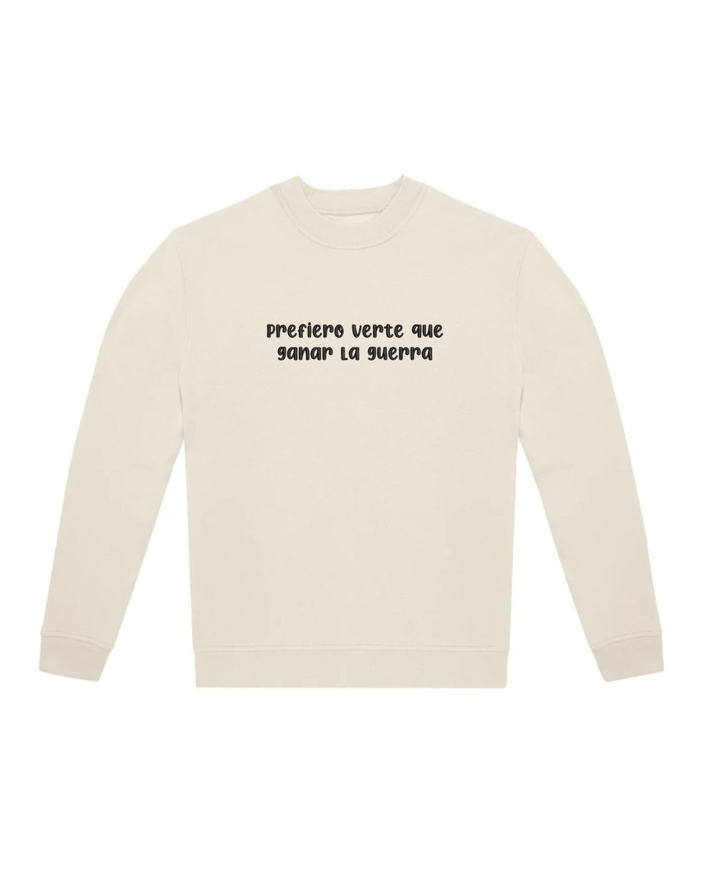 Sudadera personalizada con la frase de tu canción favorita – Bordado exclusivo - LA FLAMA ESTUDI | Bordados personalizados