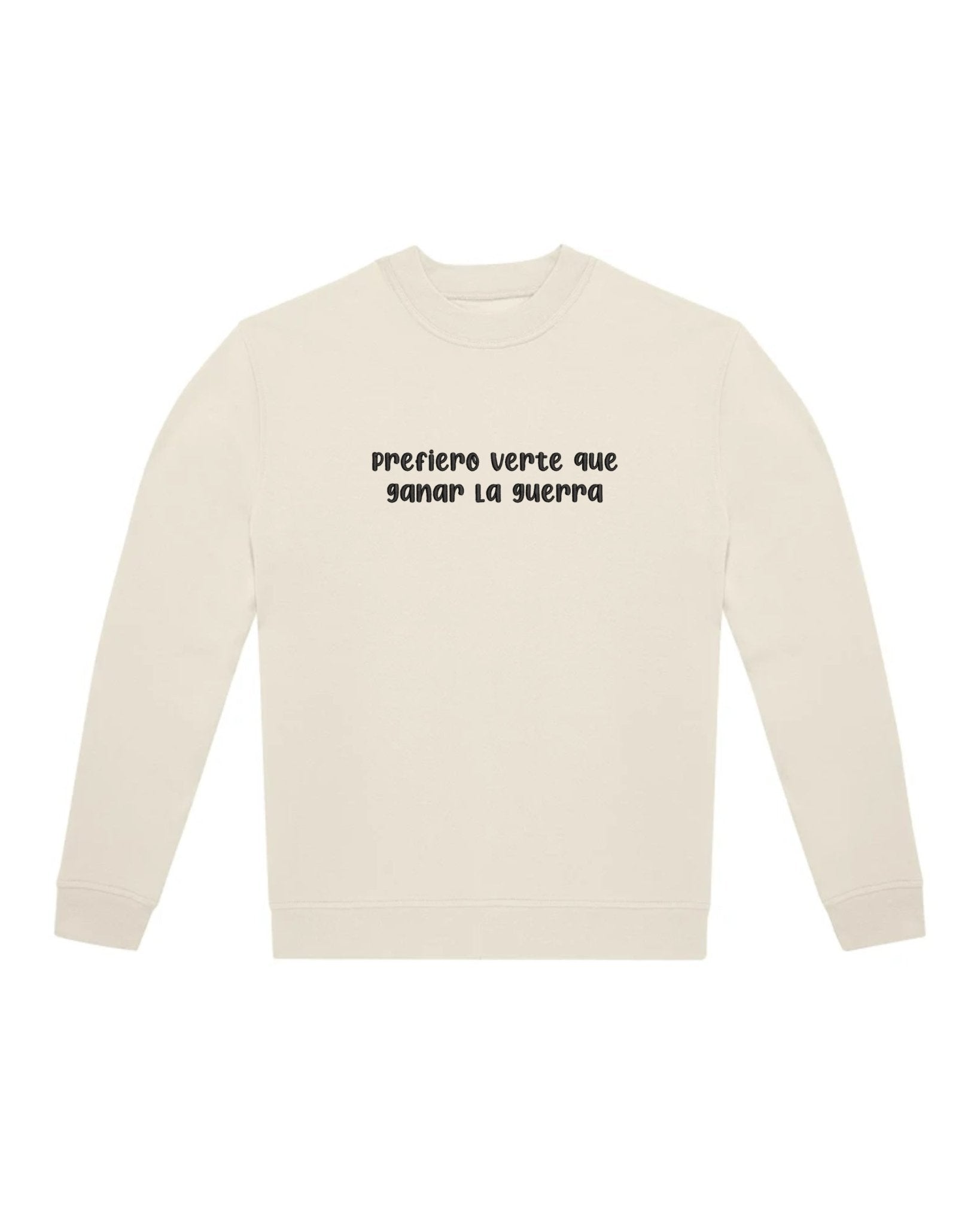 Sudadera personalizada con la frase de tu canción favorita – Bordado exclusivo - LA FLAMA ESTUDI | Bordados personalizados