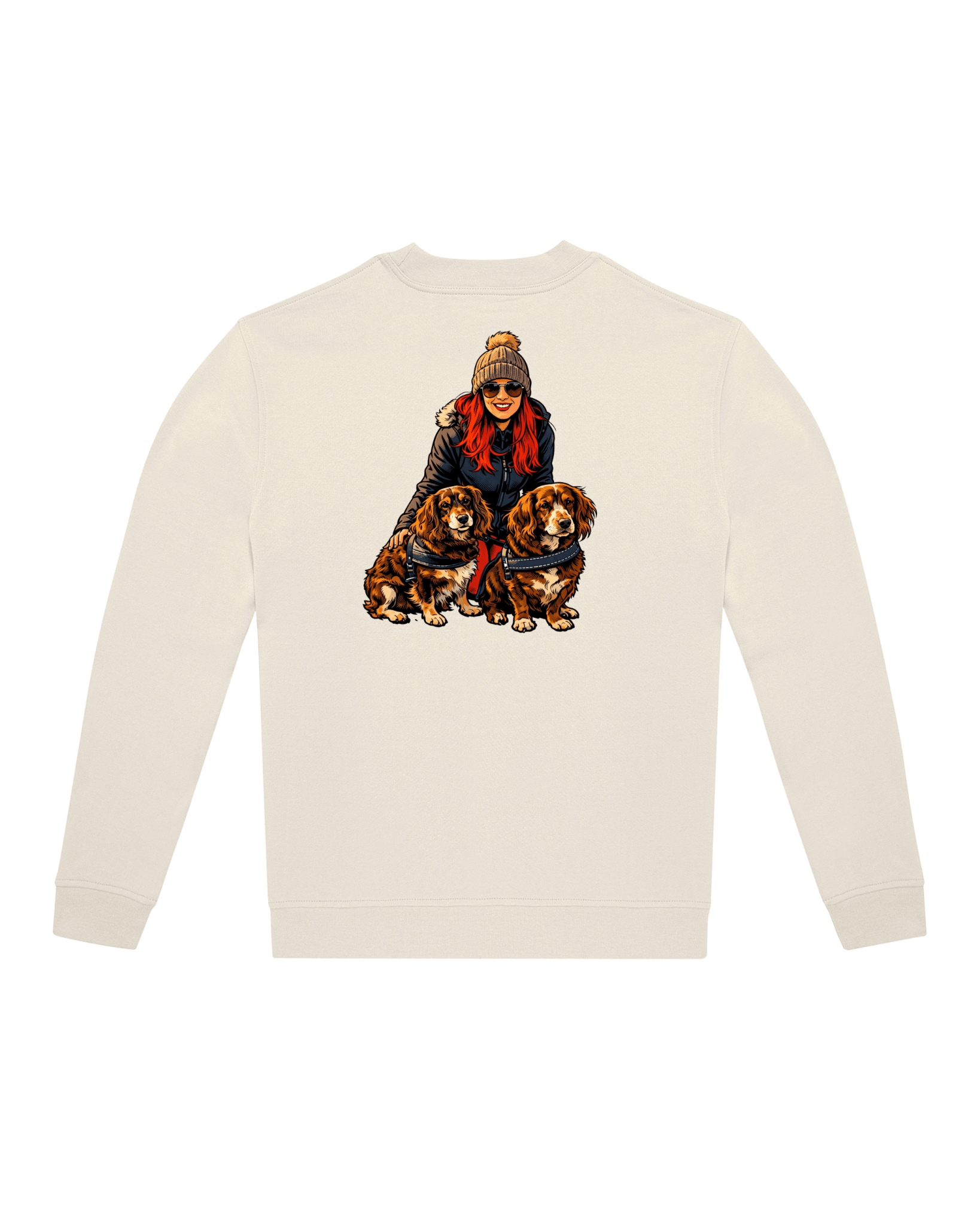 Sudadera personalizada con tu mascota - LA FLAMA ESTUDI | Bordados personalizados