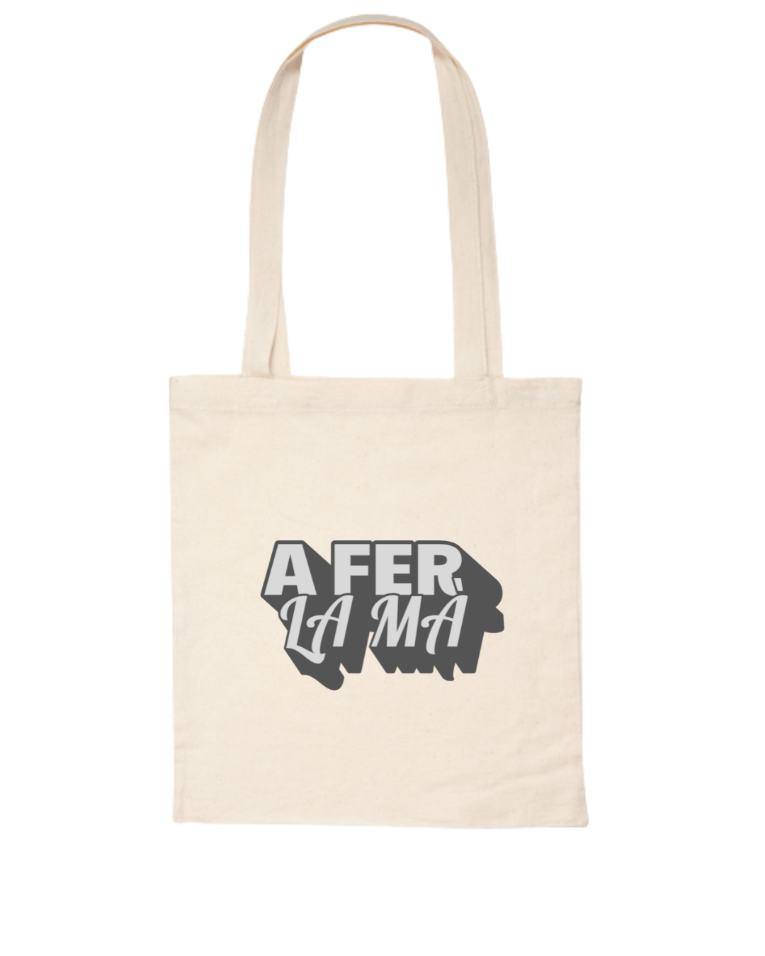 Tote Bag A FER LA MA! - LA FLAMA ESTUDI | Bordados personalizados