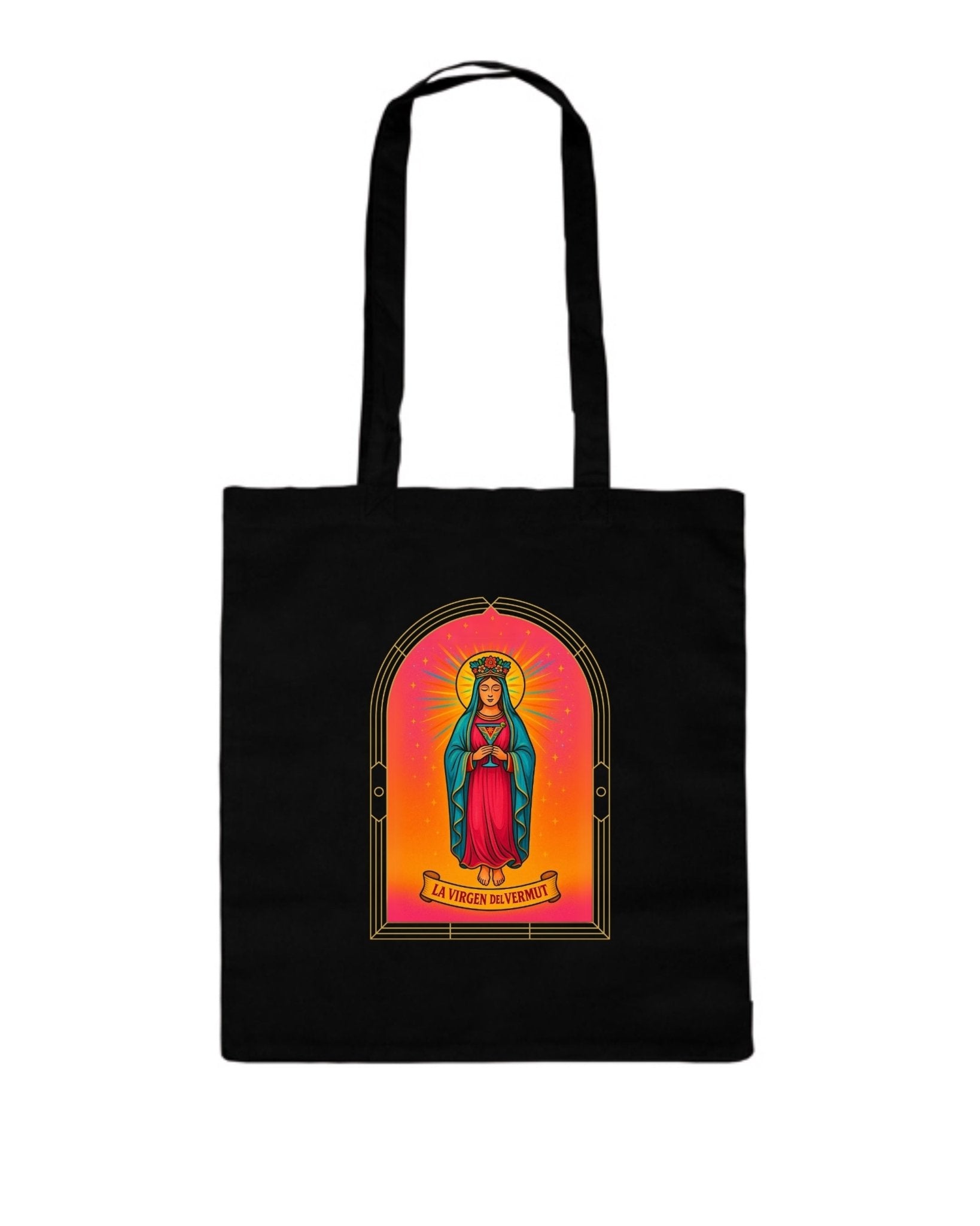 Tote Bag La Virgen del Vermut - LA FLAMA ESTUDI | Bordados personalizados