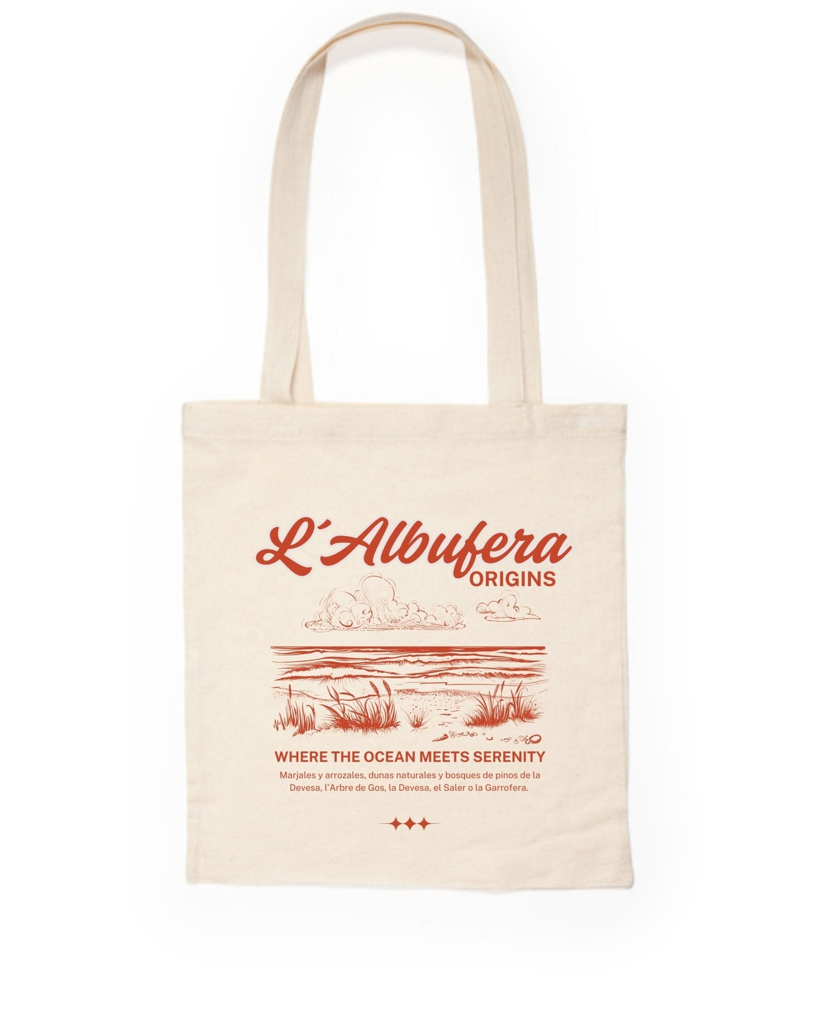 Tote Bag “L’Albufera Origins” – Valencia Natural Heritage - LA FLAMA ESTUDI | Bordados personalizados