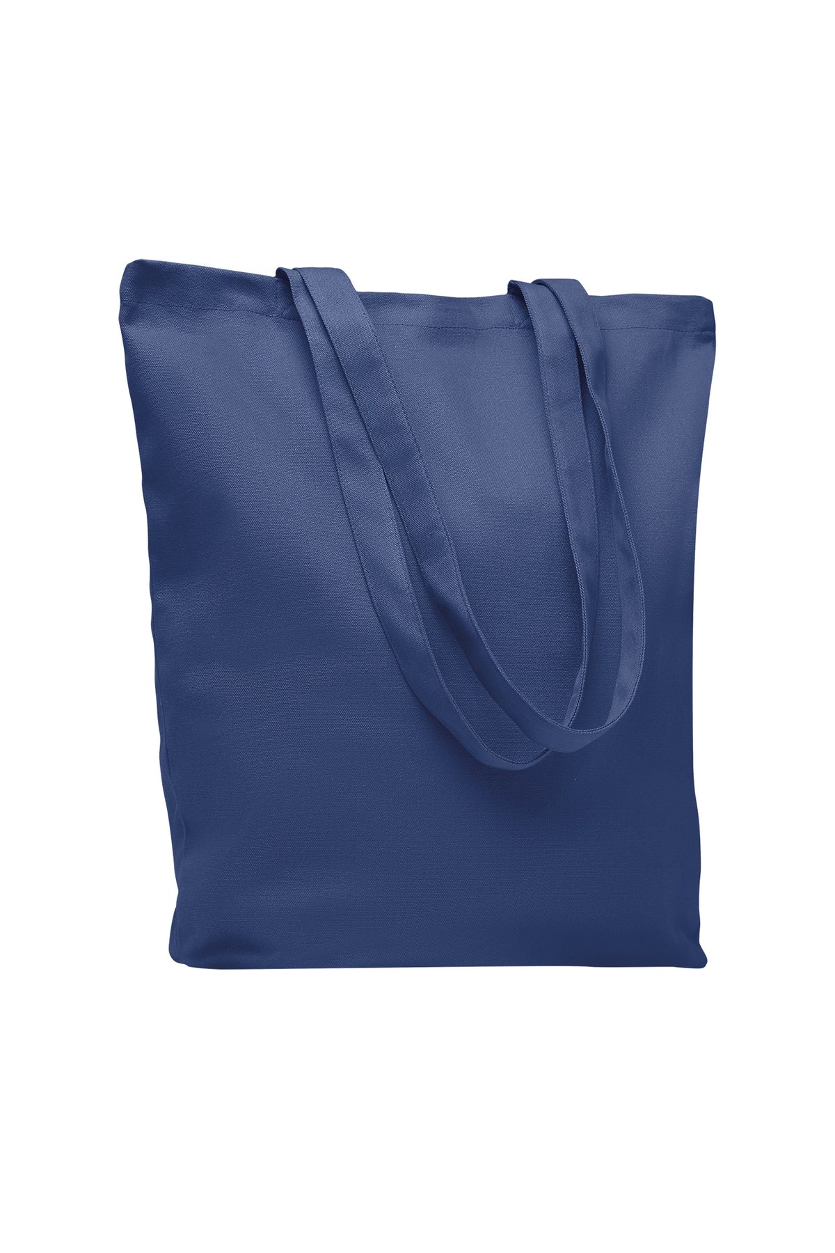Tote bag de lona de algodón de 270 g/m² con fuelle y asas reforzadas, lista para personalizar