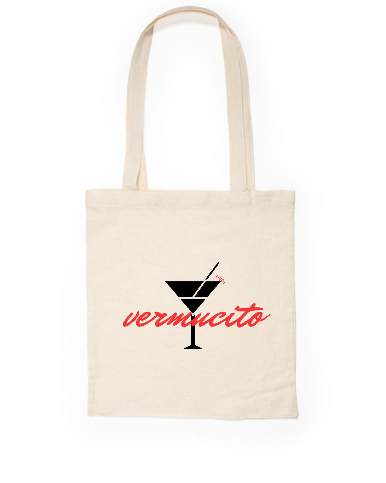 Tote Bag “Vermucito” – Edición Aperitivo Time Valencia - LA FLAMA ESTUDI | Bordados personalizados
